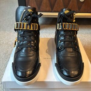 Size 14 Versace Sneakers. Never Worn.